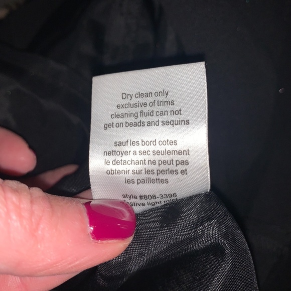 Nanette Lepore 100% Silk Beaded Mini Skirt - Picture 7 of 7